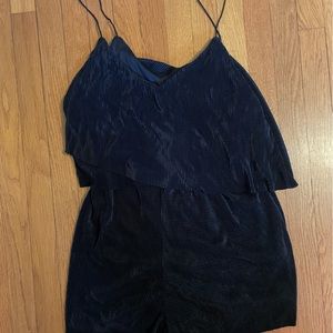 Urban Outfitters accordion pleat romper